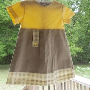 French Garden Frock -a Sweet Cotton Day Dress